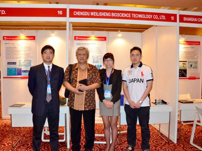 Weilisheng join the Indonesia Medical Fair,Sep,2012